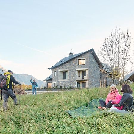 Casa De La Paz En El Valle De Tena Sandiniés Esterno foto