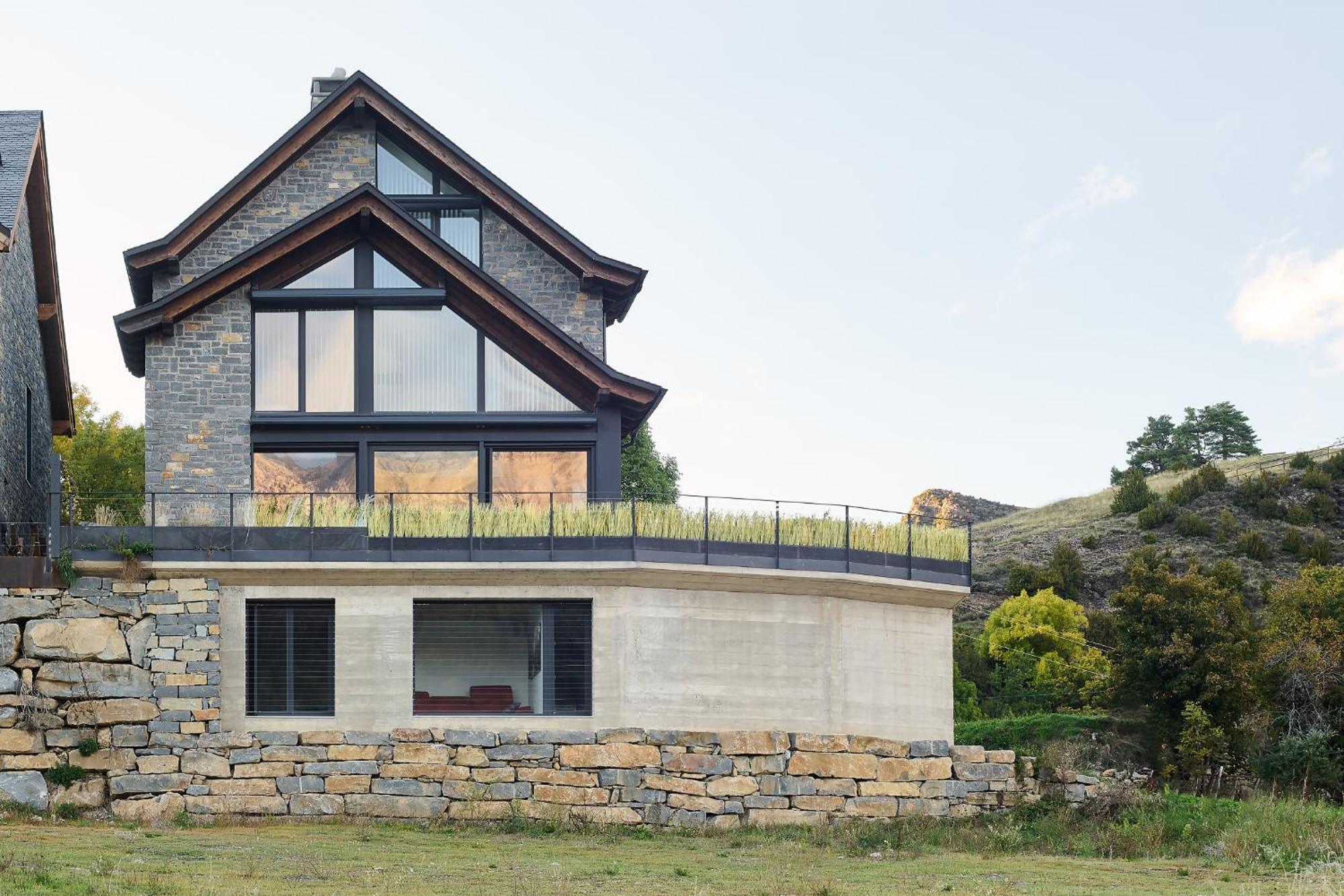 Casa De La Paz En El Valle De Tena Sandiniés Esterno foto